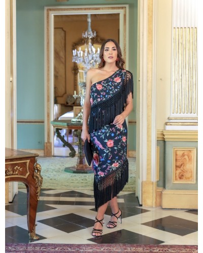 VESTIDO ZAMBRA NEGRO