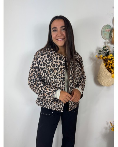 ABRIGO ANIMAL PRINT