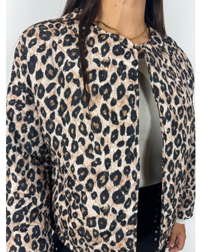 ABRIGO ANIMAL PRINT