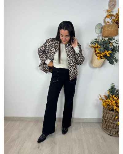 ABRIGO ANIMAL PRINT