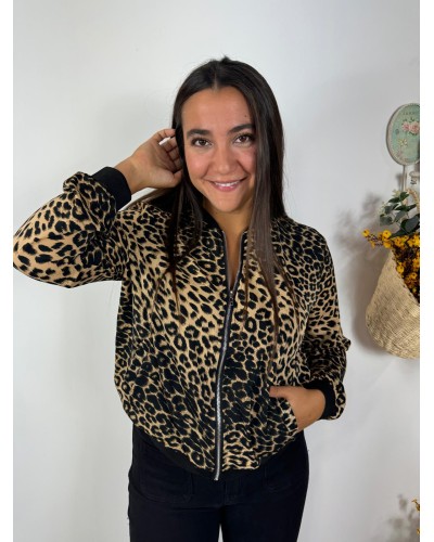 BOMBER ANIMAL PRINT